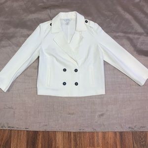 WHBM- NWOT: Blazer/dressy Jacket (white)
